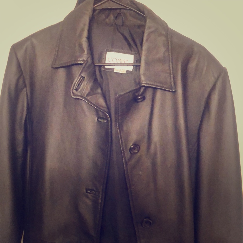 Leather jacket